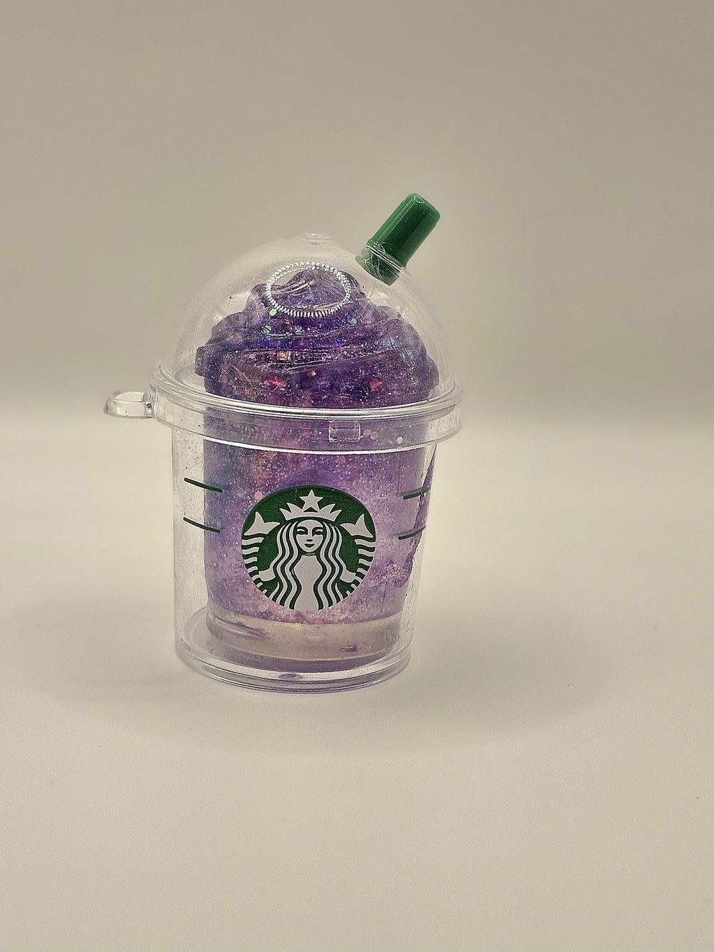Starbucks Purple Glitter Frappuccino Squishy Stress Toy